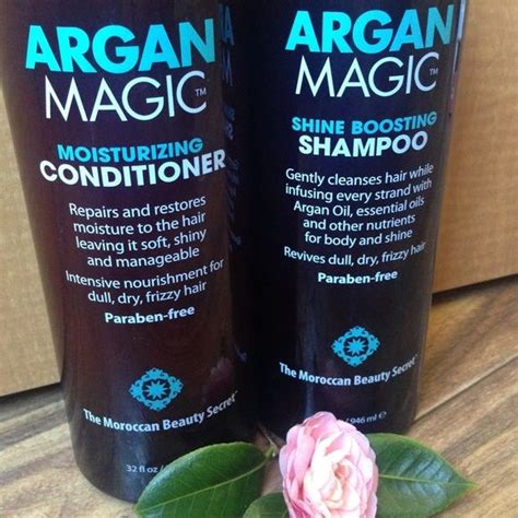 Discover the power of Argan oil in Argan magic color enhancing shampoo